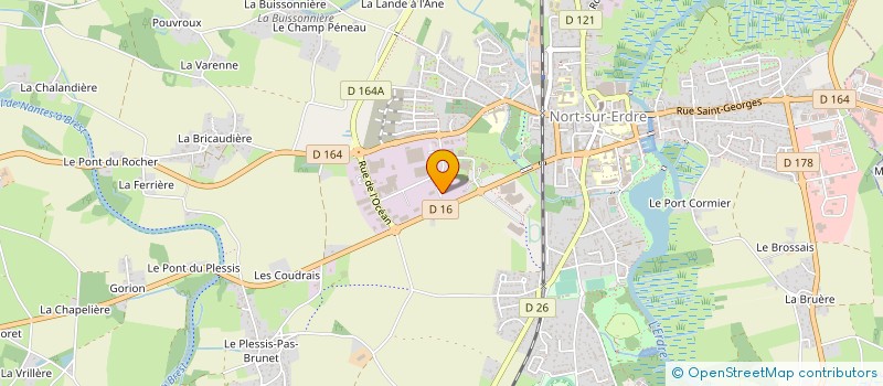 localisation de l'entreprise BIORET CHEVAL - BIORET LOISIRS à MOUZEIL