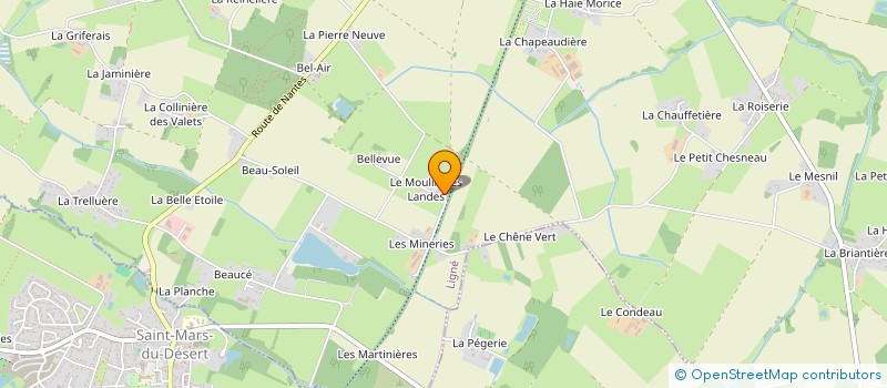 localisation de l'entreprise BIORET INDUS-TP à MOUZEIL