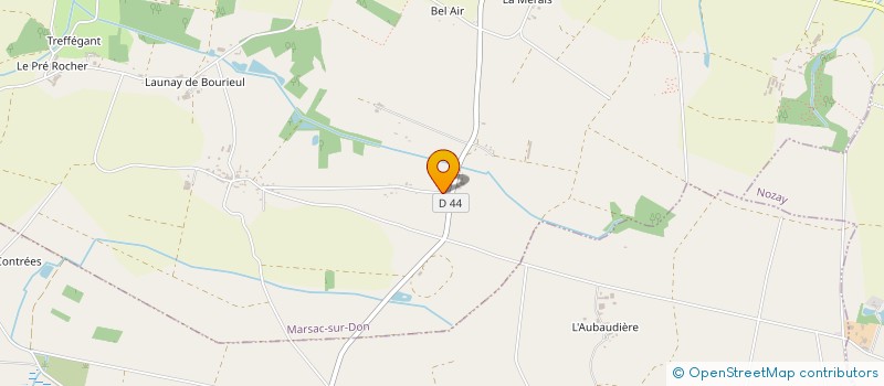 localisation de l'entreprise BIORET ZACHARIE  MARSAC-SUR-DON