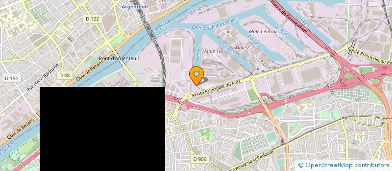 localisation de l'entreprise BIORGANIA  CHATELLERAULT