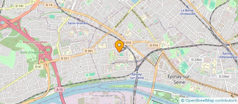 localisation de l'entreprise BIORREX à EPINAY-SUR-SEINE