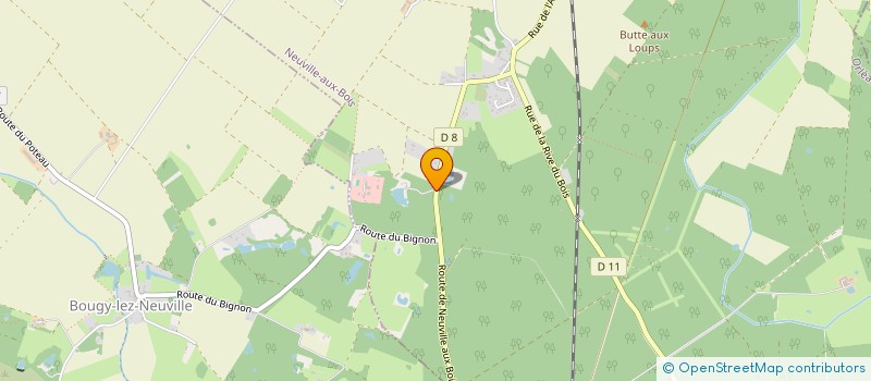 localisation de l'entreprise BIOSAJ HOLDING  NEUVILLE-AUX-BOIS