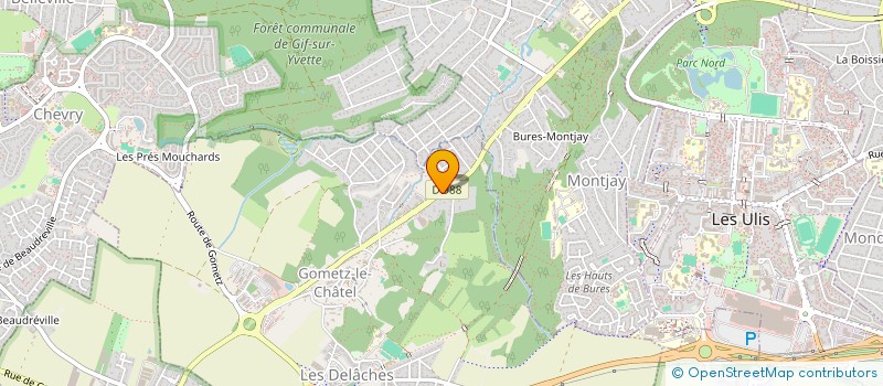 localisation de l'entreprise BIOSE à GOMETZ-LE-CHATEL