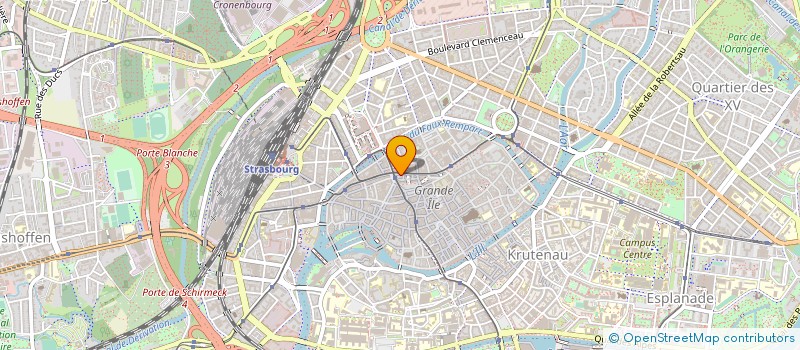 localisation de l'entreprise BIOSELF MEDICAL à STRASBOURG