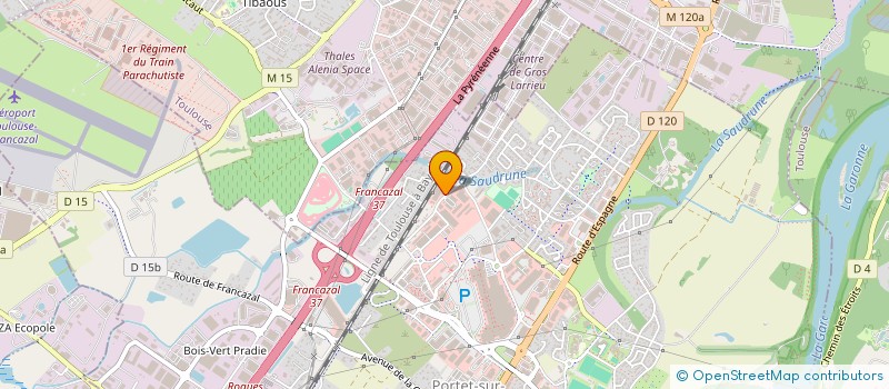 localisation de l'entreprise BIOSENTEC à PORTET-SUR-GARONNE