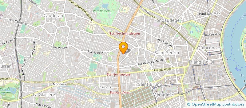 localisation de l'entreprise BIOSKOP  BORDEAUX