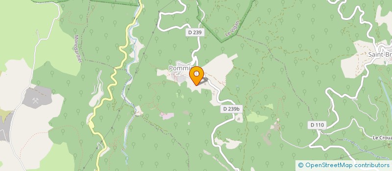 localisation de l'entreprise BIOSOL  MONTDARDIER