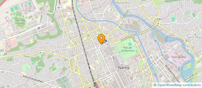 localisation de l'entreprise BIOSPHERE  NANCY