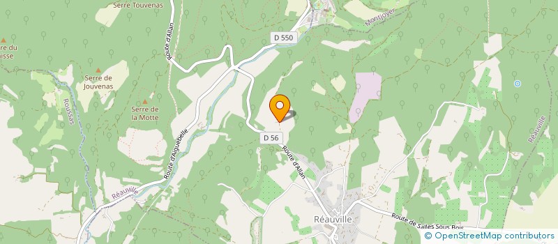 localisation de l'entreprise BIOSPHERE  REAUVILLE