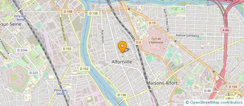 localisation de l'entreprise BIOSTART.EU à ALFORTVILLE