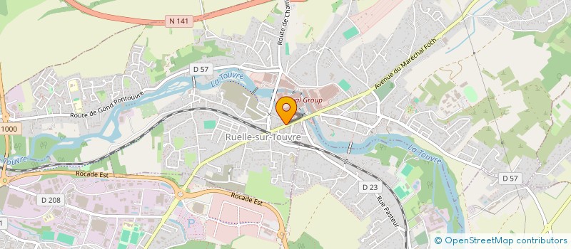 localisation de l'entreprise BIOSTER  RUELLE-SUR-TOUVRE