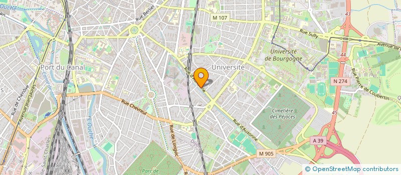 localisation de l'entreprise BIOSTUDIO DIJON à DIJON