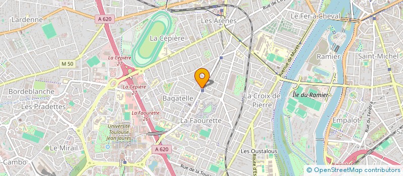 localisation de l'entreprise BIOSUD ASSAINISSEMENT & SERVICES à TOULOUSE