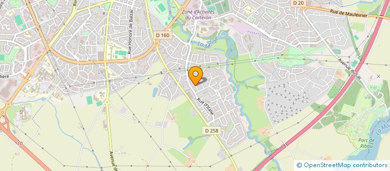 localisation de l'entreprise BIOSYS à CHOLET