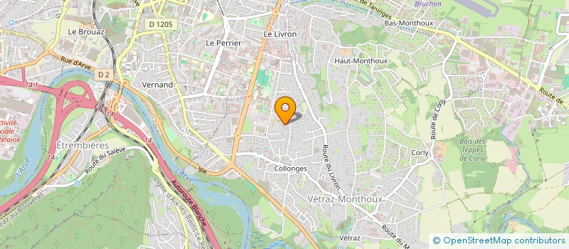 localisation de l'entreprise BIOT  LE BIOT