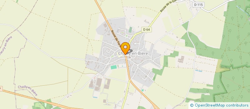 localisation de l'entreprise BIOT DUFOUR  CHAILLY-EN-BIERE