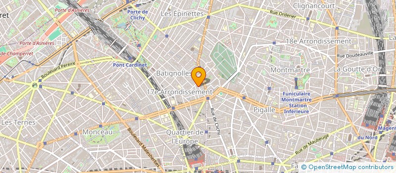 localisation de l'entreprise BIOT EPICIER  PARIS