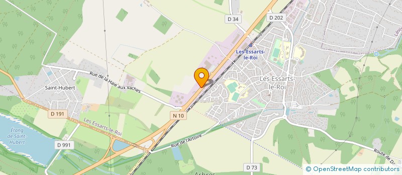 localisation de l'entreprise BIOTECH BARILLEAU à LES ESSARTS-LE-ROI