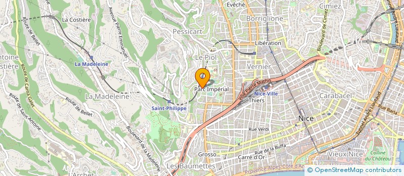 localisation de l'entreprise BIOTECH CAP 3000 à NICE