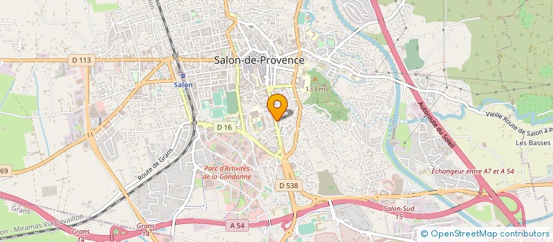 localisation de l'entreprise BIOTECH DENTAL DIGITAL à SALON-DE-PROVENCE