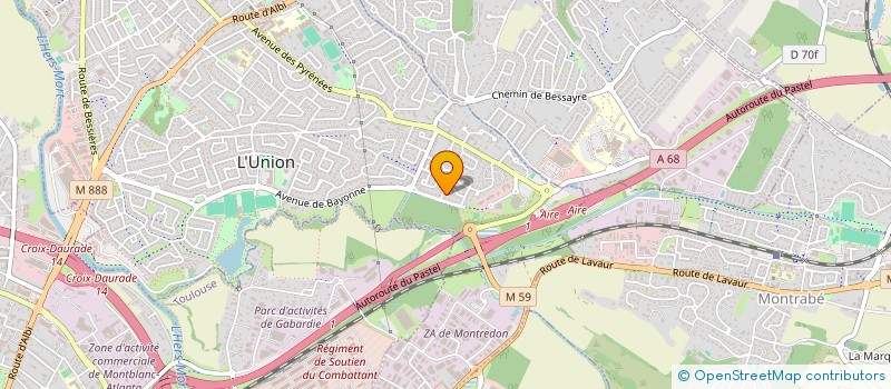 localisation de l'entreprise BIOTECH-FRANCE à L'UNION