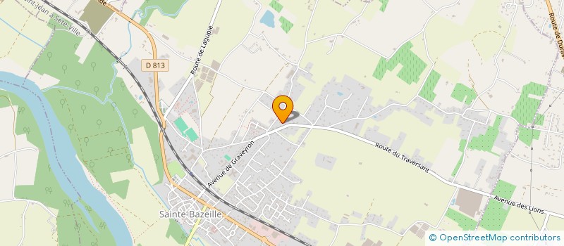 localisation de l'entreprise BIOTECH INTELLIGENCE  SAINTE-BAZEILLE