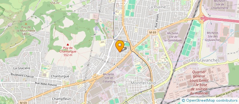 localisation de l'entreprise BIOTECH OPEN PLATFORM  CLERMONT-FERRAND