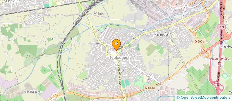 localisation de l'entreprise BIOTECHMAR à TOULOUGES