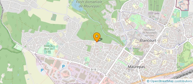 localisation de l'entreprise BIOTECHNOLOGIE VEGETALE ENGINEERING SERV à MAUREPAS