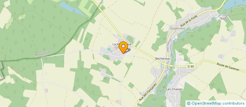 localisation de l'entreprise BIOTHAN  HERMERAY