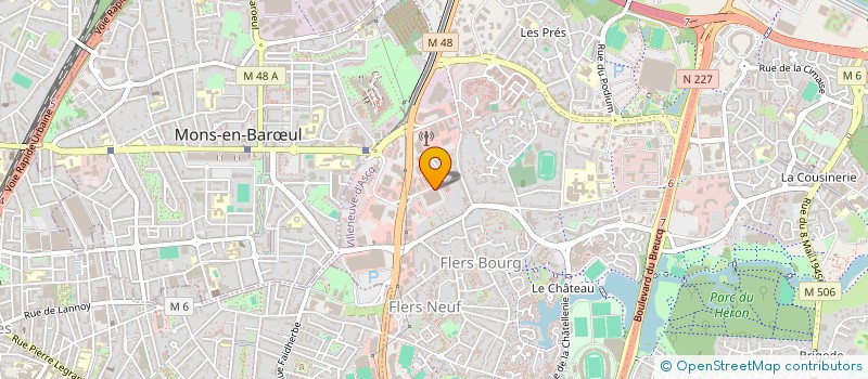 localisation de l'entreprise BIOTHINORD SARL à VILLENEUVE-D'ASCQ