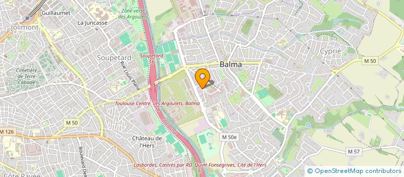 localisation de l'entreprise BIOTI INTERNATIONAL  BALMA