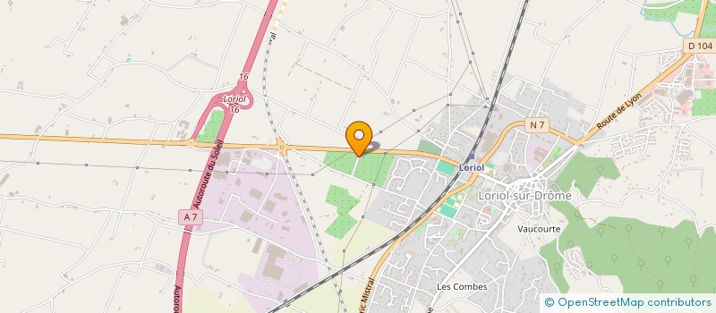 localisation de l'entreprise BIOTIFUL à LORIOL-SUR-DROME