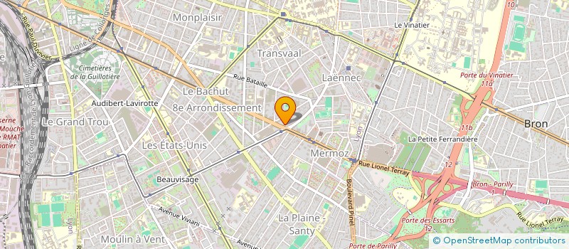 localisation de l'entreprise BIOTIFUL ENERGIES à LYON