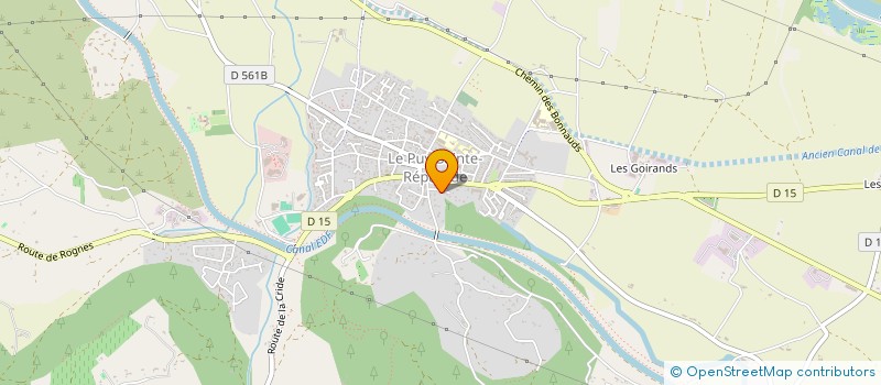 localisation de l'entreprise BIOTIFULL  LE PUY-SAINTE-REPARADE