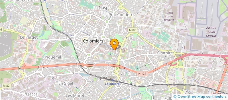 localisation de l'entreprise BIOTIKO à COLOMIERS