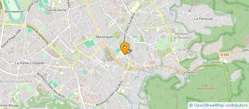 localisation de l'entreprise BIOTONIA à MARSEILLE