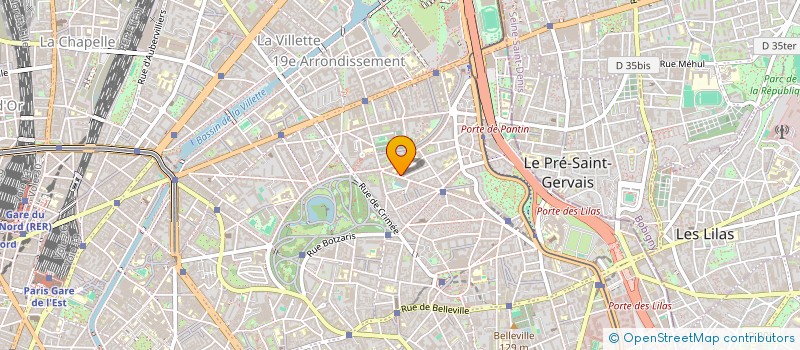 localisation de l'entreprise BIOTOP  PARIS