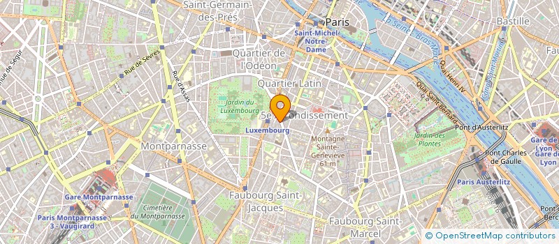 localisation de l'entreprise BIOTOPIC PHAMACEUTICALS à PARIS
