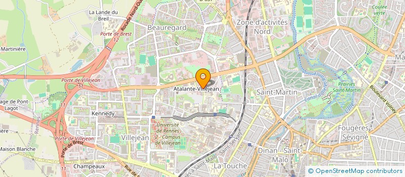 localisation de l'entreprise BIOTRIAL BIOMETRICS à RENNES