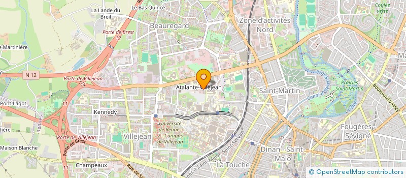 localisation de l'entreprise BIOTRIAL DATA SCIENCE  RENNES