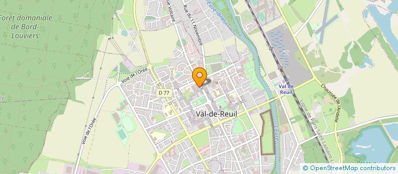 localisation de l'entreprise BIOTROPICA  VAL-DE-REUIL