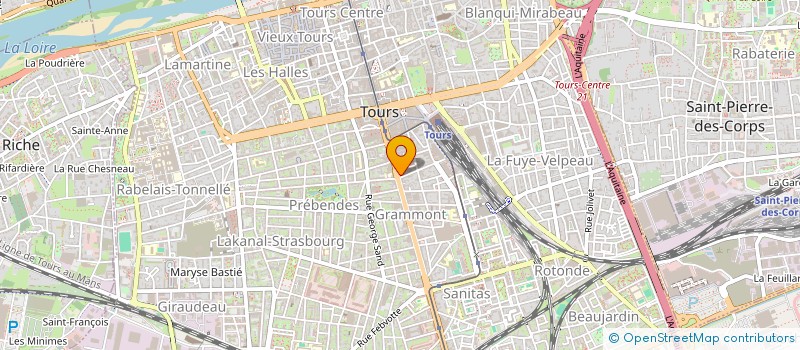 localisation de l'entreprise BIOTURONE  TOURS