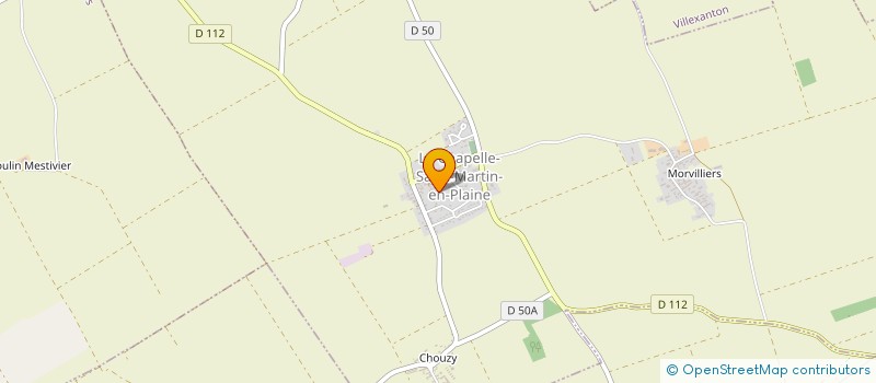 localisation de l'entreprise BIOTY NATUR'ELLE  LA CHAPELLE-SAINT-MARTIN-EN-PLAINE