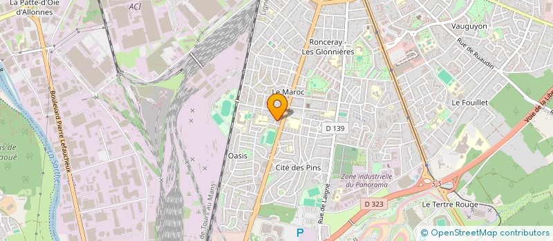 localisation de l'entreprise BIOTYZEN IMMOBILIER  LE MANS