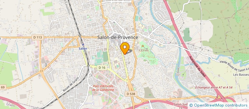 localisation de l'entreprise BIOU Y CHIVAU à SALON-DE-PROVENCE