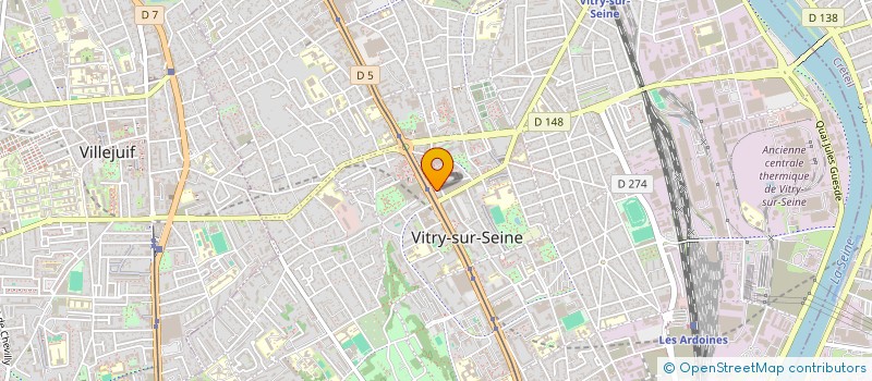 localisation de l'entreprise BIOVA HAIR AFRO à VITRY-SUR-SEINE
