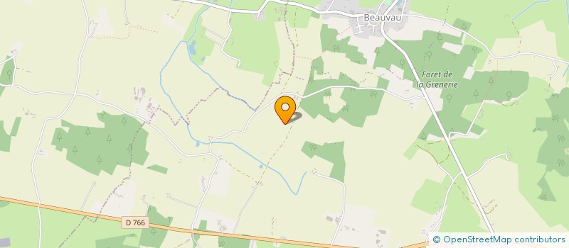 localisation de l'entreprise BIOVALEUR  LOIRE-AUTHION