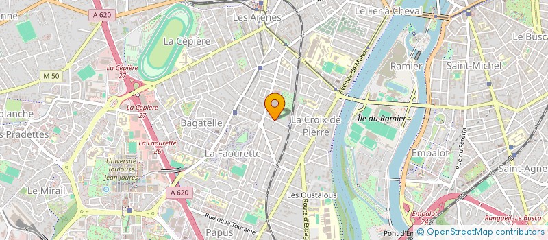localisation de l'entreprise BIOVEO à TOULOUSE