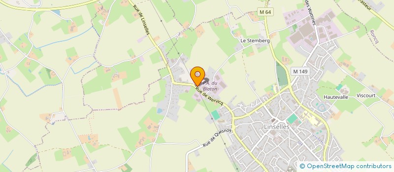 localisation de l'entreprise BIOVERRE SARL à LINSELLES